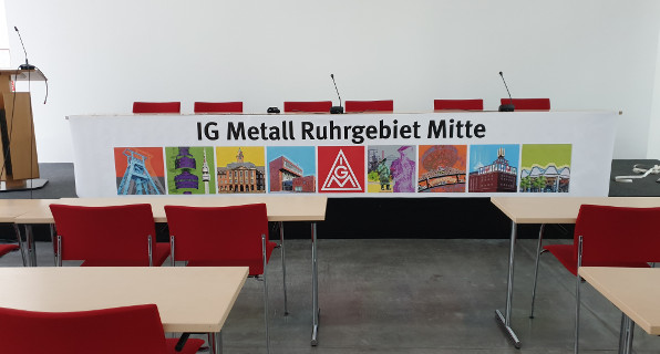 Banner Werbung an Baustellen, Gerüsten oder Zäunen - 04