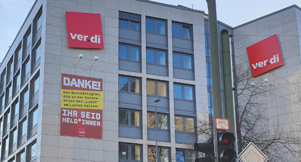 Banner Werbung an Baustellen, Gerüsten oder Zäunen - 05