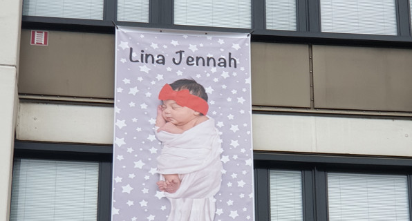 Banner Werbung an Baustellen, Gerüsten oder Zäunen - 06